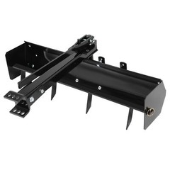 40″ Steel Adjustable Behind Box Scraper For Lawn Garden Tractors
