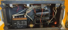 UNKNOWN BRAND VARIABLE DC POWER SUPPLY WITH EMICO METERS