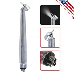 Dental 45° Degree LED optic 1:4.2 Electric Increasing Contra Angle handpiece usa