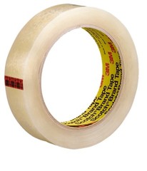 3M (600-1″x72yd) Light Duty Packaging Tape 600 Clear High Clarity, 1 in x 72 yd