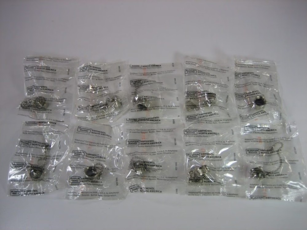 Amphenol 83-1AC *NEW LOT OF 10* Screw-on Protective Dust Cap for UHF SO239 UG363