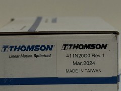 New! Thomson 411N20C0 Linear Guide Ball Carriage