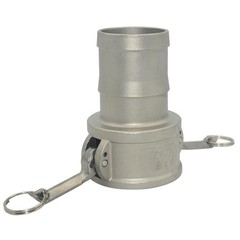 2-1/2″ in Type C Camlock Female Coupler – Hose Barb Stainless Steel 304 Fitting