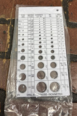 Screw Sea Choice Screw Gauge | Metric And Inch Drill Bit & Tap Size
