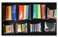 164Pcs HEAT SHRINK TUBING Insulation Shrinkable Tube 2:1 Wire Cable Sleeve