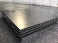 Titanium Plate 6AL4V 6″ x 6″ x .063″