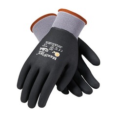 PIP 34-876 ATG MaxiFlex Ulitimate Fully Nitrile Coated Nylon Gloves 12 pair LG