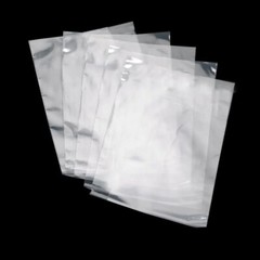 Clear Poly Bags 1.5-Mil Flat Open Top Plastic Packaging Packing Multiple Sizes