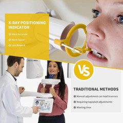 Dental X-Ray Aiming Ring Bitewing/Anterior/Posterior Arm Digital Sensor Holder U