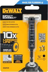 DEWALT Impact Connect Pipe Cutter, PVC Cutter, Diamond Grit Cutting Wheel