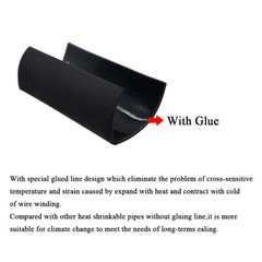 3:1 Heat Shrink Tubing Tube Clear Glue Waterproof Dual Wall Wires Wrap