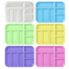 Dental Instrument Divided Tray Autoclavable Plastic Multi-Compartment Sterile