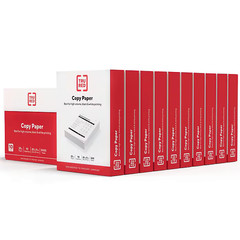 TRU RED Copy Paper 8.5×11 20 lb White 500 Sheets 10 Reams 5000 Sheets Carton