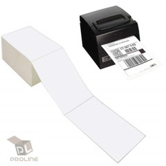 500 4×6 Fanfold Direct Thermal Shipping Labels for Zebra, Rollo, MUNBYN Printers
