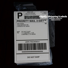 500 4×6 Fanfold Direct Thermal Shipping Labels for Zebra & Rollo Printers