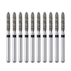 100pcs Dental Super Coarse Diamond FG Burs for High Speed Handpiece AZDENT
