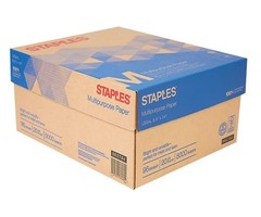 Staples 8.5″ x 14″ Multipurpose Paper, 20 lbs., 96 Brightness, 500/Ream, 10 Ream