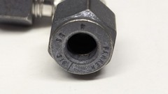 New Parker Stainless Steel 1/4″ CPI Tube x 1/4″ CPI Tube Union Elbow, 4-4 EBZ-SS