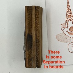 VTG Happy Clown Letterpress Print Block Cartoon See Pics For Condition Details