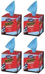 10″ x 12″ Kimberly-Clark 75190 Shop Towels Blue 1 Box of 200 1 Box of 200 Towels