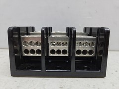 Marathon 1433553 Barrier Terminal Block Screw-On 3-Pole 3-Port 2-14 Awg Aluminum