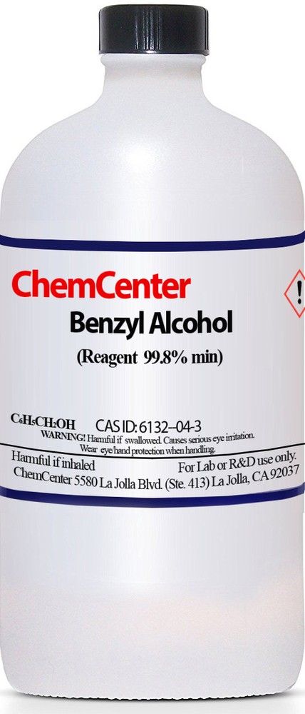 Benzyl Alcohol , High purity, 99.8 min.%, 100 ml (Mini Bottle)