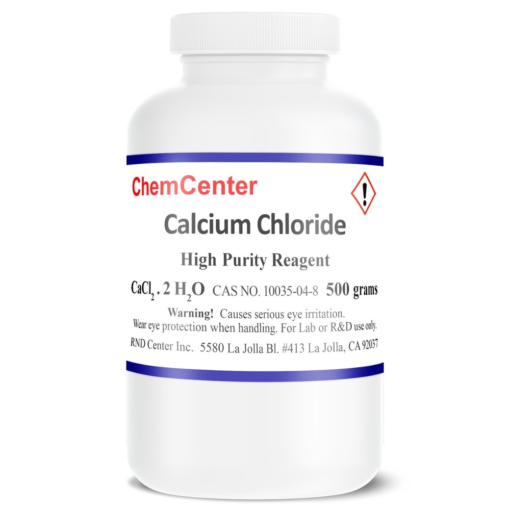 Calcium Chloride,Dihydrate, Ultra pure, 99.9+%, 500 gm