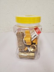 ProLine 1/2 in. Brass FPT 2-Piece Gas Valve (5-Pack) (110-223J5) *FREE SHIPPING*