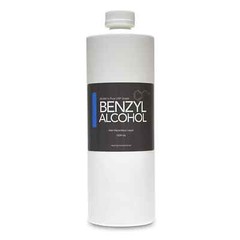 BENZYL ALCOHOL 32 oz. 1000 ML 99.9% USP Grade in BPA free plastic container