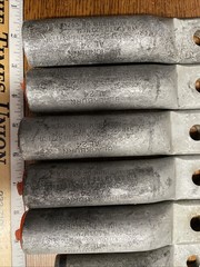 Large Lot Of 31 Compression Lugs Various Sizes