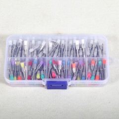 200 pcs Dental Teeth Prophy Brushes Polishing Tapered Latch Type Mixed 2.35mm po