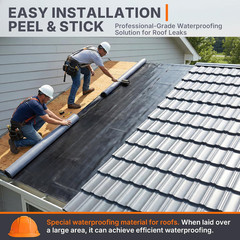 50 Mil EPDM Rubber Roofing Materials, Self-Adhesive Waterproofing Membrane for R