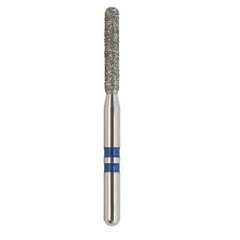 Zirconia Diamond Bur Crown Removal Round End Cylinder Medium Grit Z881/014M FG