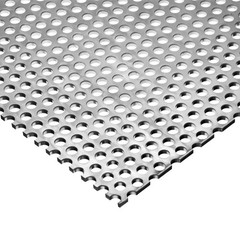 Perforated Stainless Steel Sheet 2′ x 4′ – Perforated Sheet – 20 Ga. – Sandbaggy