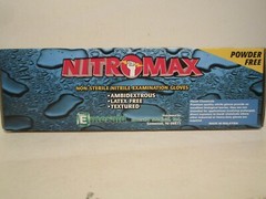 Emerald Nitomax Nitrile Gloves Powder Free 100 Pcs. Small