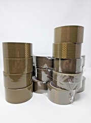 Premium Brown Carton Box Sealing Packing Tape 2.5 Mil Thick 2″x72 yard Shipping