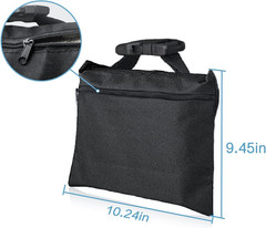 2 Packs Sandbags, Heavy Duty Sand Bags, Sand Bags Heavy Duty with Zipper and Buc