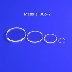 Various Sizes Quartz Glass Disc Fused Silica High Light Transmission Glass, JGS2