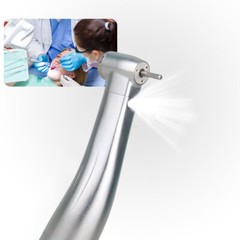YBB Dental 1:5 LED Fiber Optic Low Speed Contra Angle Handpiece For NSK