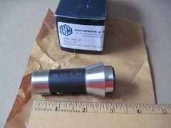 Southwick & Meister TF25 XP Extra Precision Steel Collet w/ 2 Slots, Size .345″