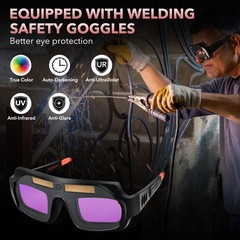 YesRight Portable Stick Welder Kit 200A, 110V IGBT Inverter Machine with Goggles