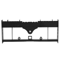Uimoso 45″ Skid Steer Pallet Frame with Hitch Receiver and Spear Sleeves 4000lbs