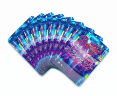 100 Pack Smell Proof Mylar Foil Storage Bags 3.5g Zip Seal Stand Up Candy bags