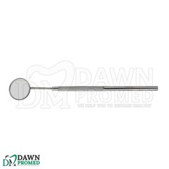 100 Pcs Dental Mouth Mirror #5 With Handle ENT Dental Instruments German Grade