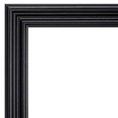 MCS 9×12 Inch Traditional Wood Frame, Black (65595) (Pack of 3)