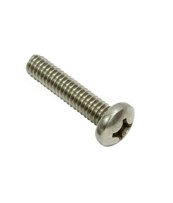 8-32 Machine Screw Pan Head Phillips Drive Stainless x various sizes and qty