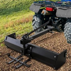 42″ Tow Behind Box Scraper Lawn Tractor Attachments Box Blade Hitch Tow ATV UTV