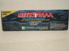 Emerald Nitomax Nitrile Gloves Powder Free 100 Pcs. Small