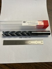 1pc 3/4″x4x7 X-long length Carbide End Mills Tialn Coated 4 Flt S/E –new