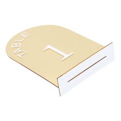 20 Pcs Wedding Table Numbers Mirror Acrylic Table Number Table Sign Numbers